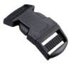 plastic curved adjustable insert buckle plastic product(K0112)