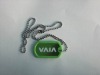 plastic dog tag