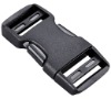 plastic double adjustable insert buckle plastic product(K0104)