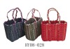 plastic hand woven bag