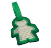 plastic luggage tag