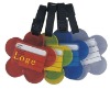 plastic luggage tag
