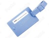 plastic luggage tag