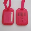 plastic travel bag tag