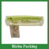 plastic zipper PVC pen bag