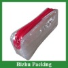plastic zipper PVC pen bag