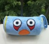 plush birds bag for pencil and cosmetic