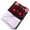 plush clothes cute bear card wallet