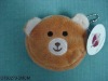 plush coin bag