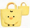 plush handbag