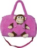 plush handbag