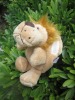 plush lion zipper coin purse,cheap coin purse,funny coin purse,plush coin purse