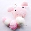 plush rabbit with tail coin purse