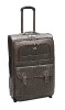 pocket luggage PU trolley case