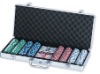 poker set/poker chip set/acryl poker set/acryl poker case/chip set