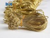 polyester and metallic elastic knot