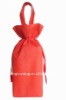 polyester eco freindly single wine bag