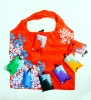 polyester foldable bag with pouch