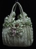 polyester lace tote handbags