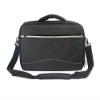 polyester laptop briefcase for men with shoulder belt