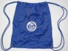 polyester promotional drawstring bag