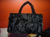 polyester satin tote handbag