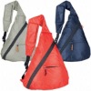polyester sling backpack
