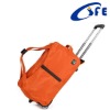 polyester travel trolley luggage bag