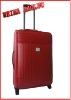 popular PU red luggage