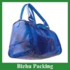popular blue pvc lady bag