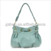 popular ladies diaphanous leather tote bag with new design