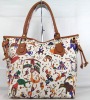 popular lady bag with circus printing