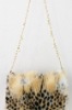 popular style ladies fur handbag clutch bag