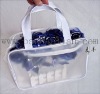 portable pvc frosted bag