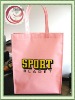 pp woven material tote bag with opp film lamination and printing