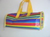 pp woven reusable zipper shopping bag