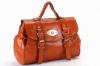 practical double bundle long strap PU handbag 2012