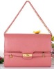 pretty rectangular PU flip handbag 2012