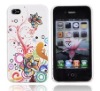 print crystal cover for iphone 4S