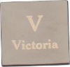 printal metal luggage tag