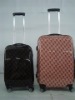printed abs hardside spinner carry-on trolley suitcase