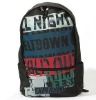 printed backpack bag