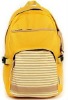 printed canvas backpack bag