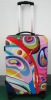 printed cheek trolley luggage