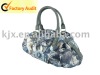 printed cotton ladies handbag