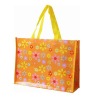 printing flowers non-woven fabric bag
