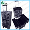 professional cosmetic trolley cases,zebra cosmetic case