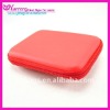 professional red pu 3.5'' hard disk carrying case