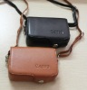 promotion and high quality leather camera case