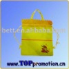 promotion non-woven yellow shopping bag BZH3118